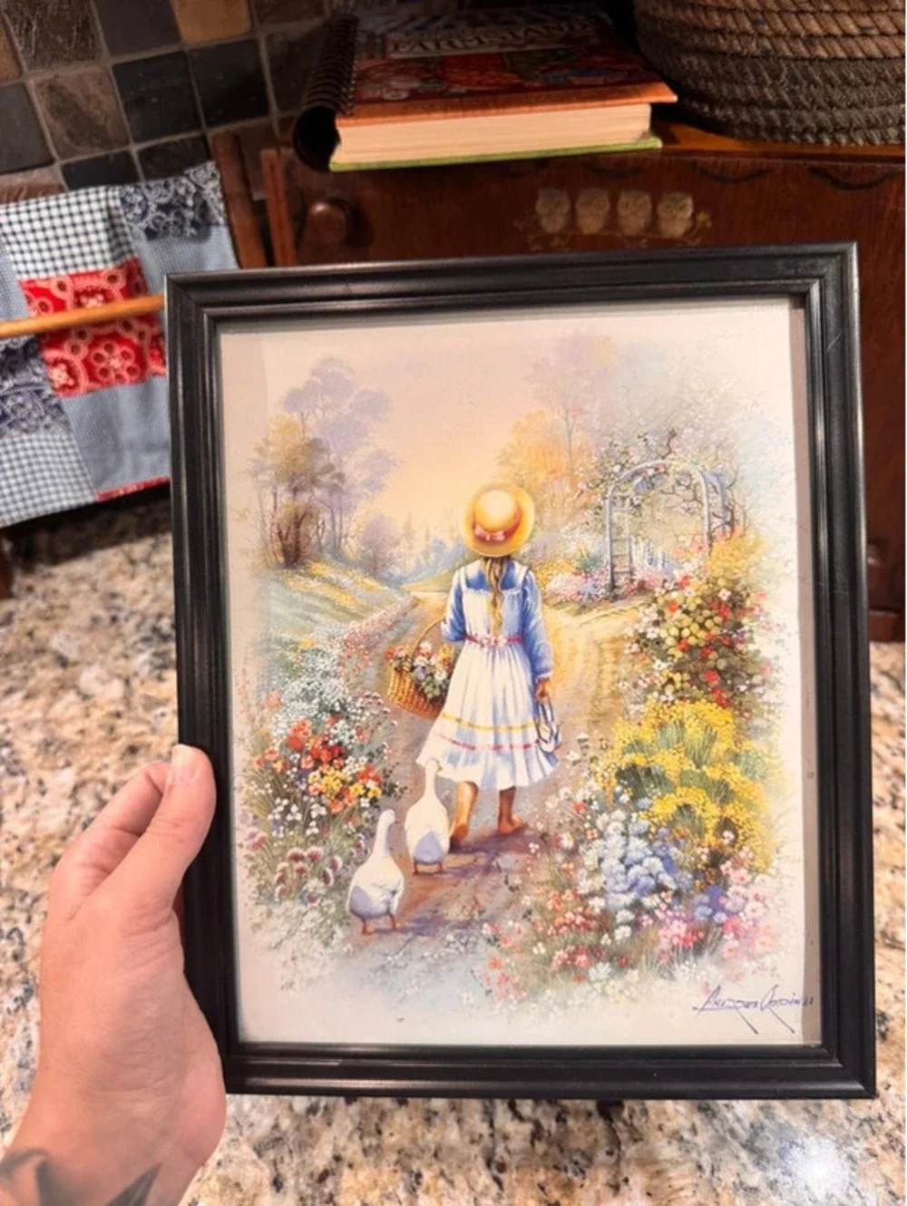 Vintage picture frame